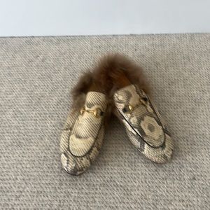 Gucci Fur Slides